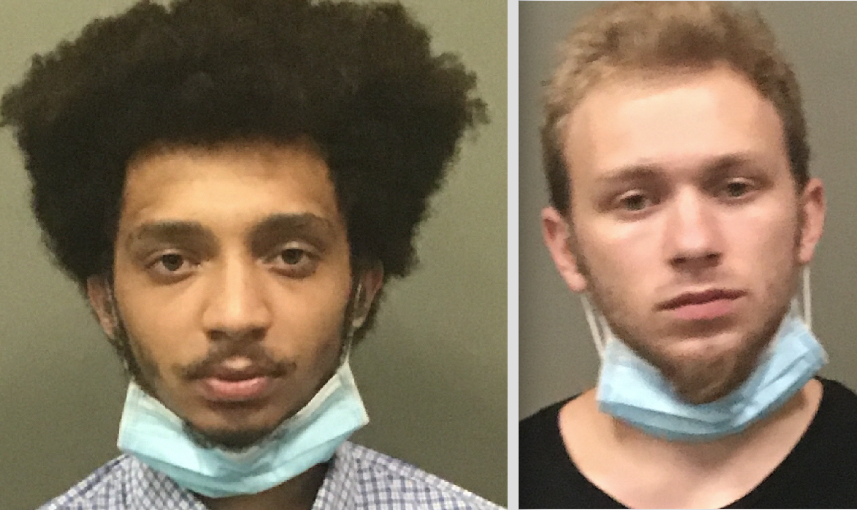 Two arrested early Friday morning